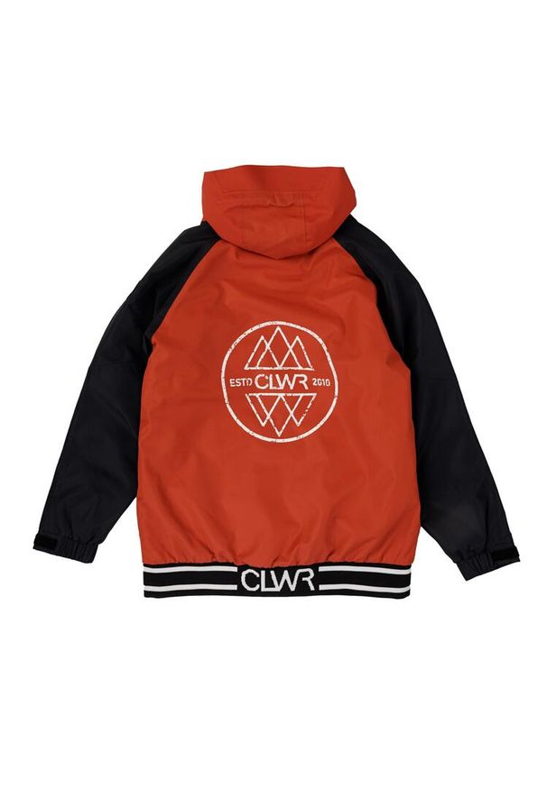 Kurtka snowboardowa męska Colourwear League 2.0. Kolor: czerwony, pomarańczowy, wielokolorowy. Sport: snowboard