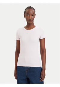 Hugo - HUGO T-Shirt Easy 50523924 Różowy Slim Fit. Kolor: różowy. Materiał: bawełna #1