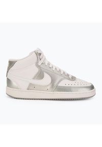 Buty damskie Nike Court Vision Mid. Kolor: beżowy. Model: Nike Court. Sport: turystyka piesza