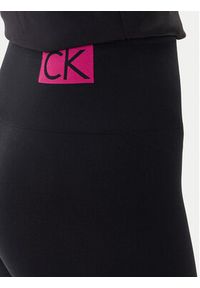 Calvin Klein Legginsy 701233681 Czarny Slim Fit. Kolor: czarny. Materiał: syntetyk #3