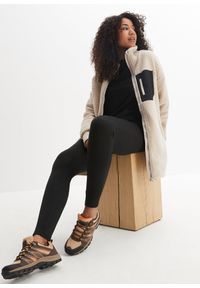 bonprix - Bluza z polaru baranka. Kolor: szary. Materiał: polar #2