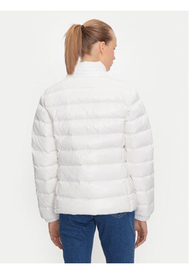 Tommy Jeans Kurtka puchowa DW0DW19926 Biały Regular Fit. Kolor: biały. Materiał: syntetyk