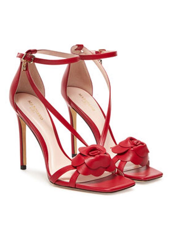 Marciano Guess Sandały 5YGZ34 7368A Czerwony. Kolor: czerwony. Materiał: skóra