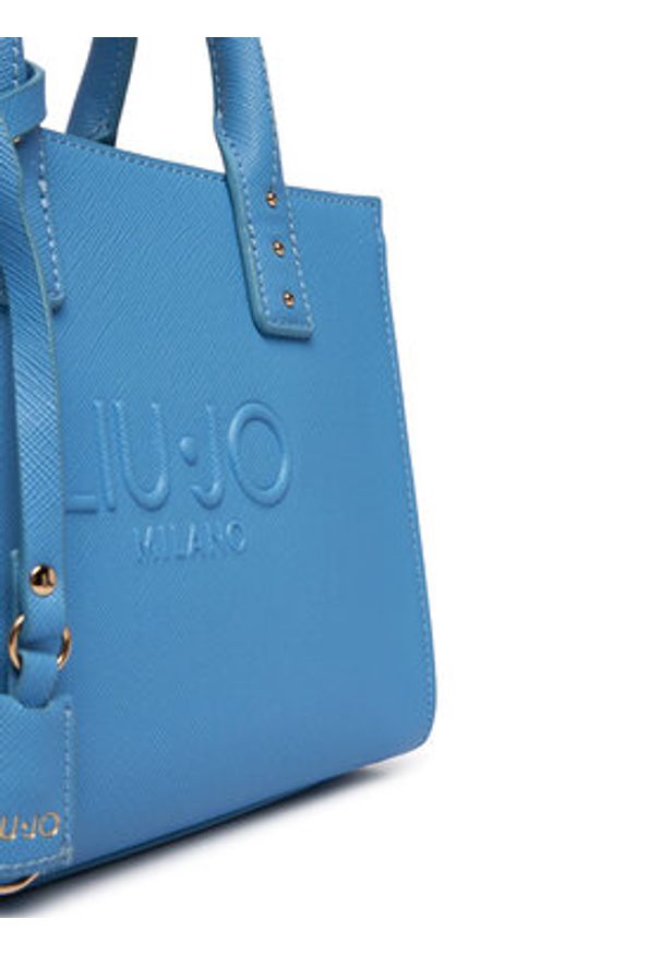 Liu Jo Torebka AA6150 ES029 Niebieski. Kolor: niebieski. Materiał: skórzane