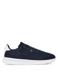 TOMMY HILFIGER - Tommy Hilfiger Sneakersy Lightweight Runner FM0FM05909 Granatowy. Kolor: niebieski. Materiał: mesh #1
