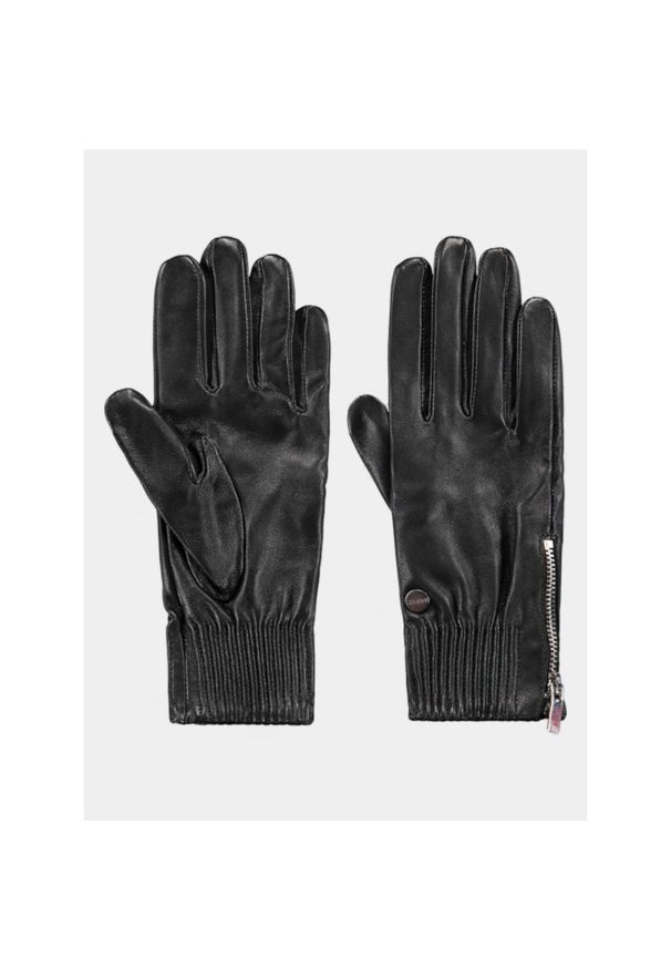 Rękawiczki Damskie Barts Bailee. Kolor: czarny. Materiał: skóra. Sezon: zima. Sport: turystyka piesza