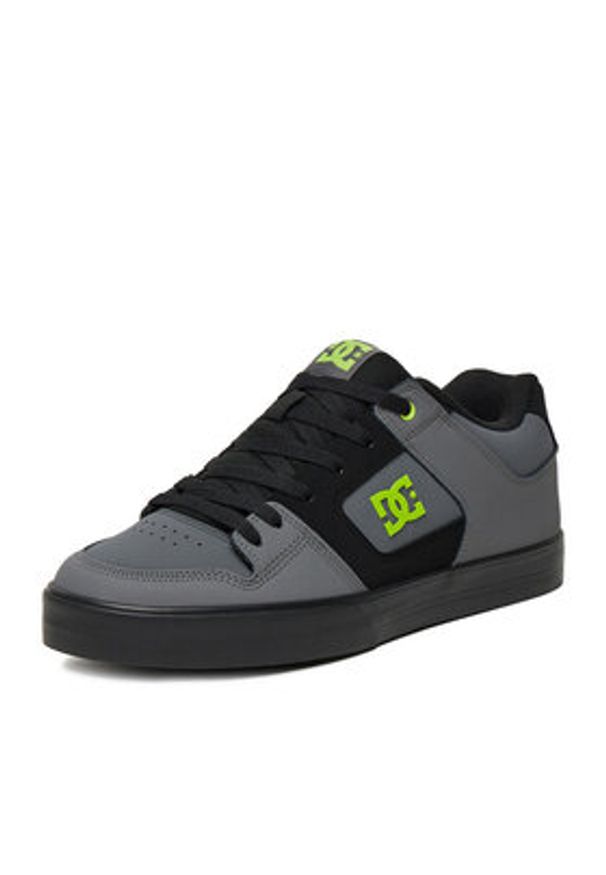 DC Shoes Sneakersy EO-PURE DC01782028 Szary. Kolor: szary. Materiał: nubuk, skóra