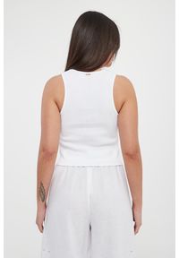 Twinset Milano - Top damski z koronką TWINSET. Materiał: koronka. Wzór: koronka #4