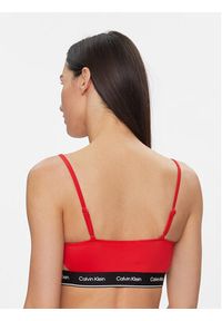 Calvin Klein Swimwear Góra od bikini KW0KW02425 Czerwony. Kolor: czerwony. Materiał: syntetyk #3
