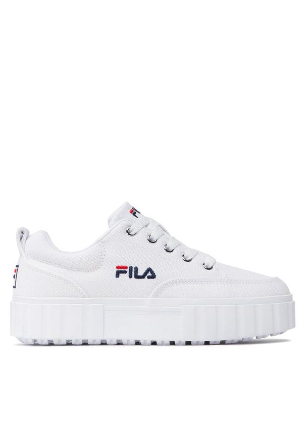 Sneakersy Fila. Kolor: biały