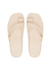Crocs Japonki Miami Toe Loop 209862 Beżowy. Kolor: beżowy