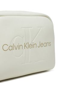 Calvin Klein Jeans Torebka K60K612220 Écru. Materiał: skórzane #4