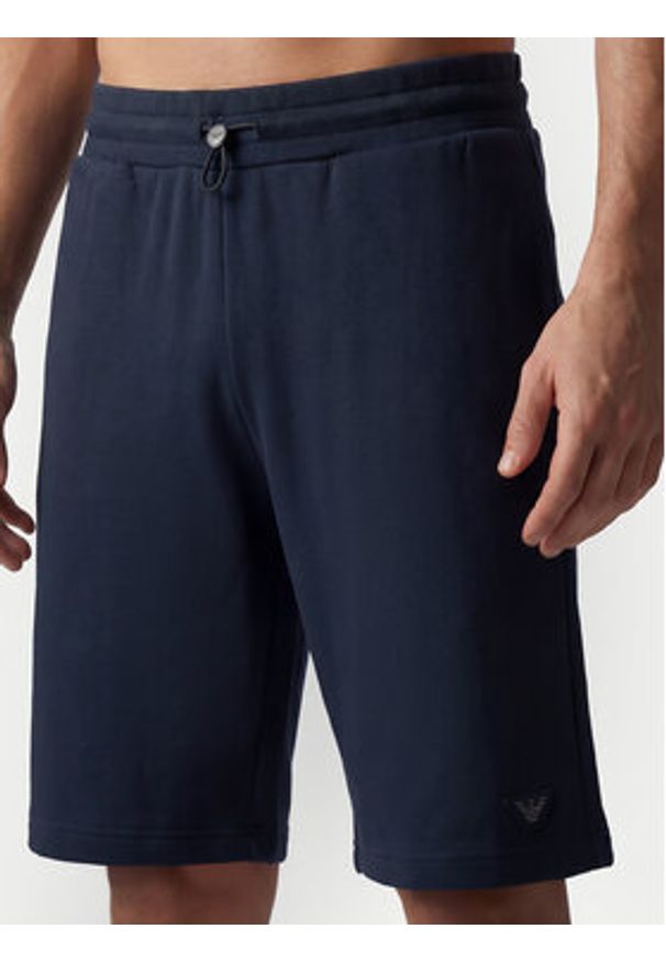 Emporio Armani Underwear Szorty sportowe EM000495 AF19060 UB102 Granatowy. Kolor: niebieski. Materiał: bawełna. Styl: sportowy