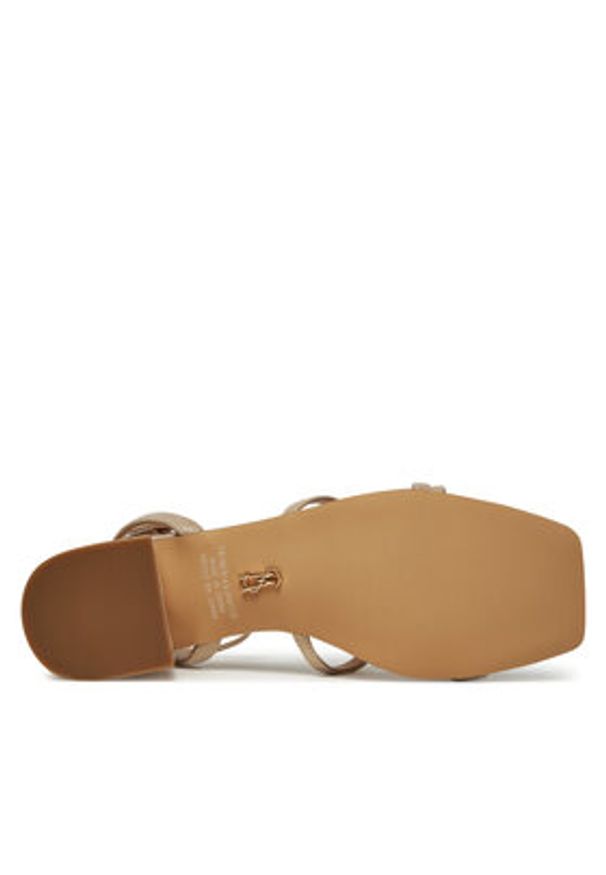 Steve Madden Sandały Gleams SM11003712 Beżowy. Kolor: beżowy. Materiał: zamsz, skóra