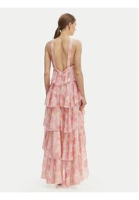 Vero Moda Sukienka wieczorowa Felicia 10295237 Różowy Slim Fit. Kolor: różowy. Materiał: syntetyk. Styl: wizytowy #2