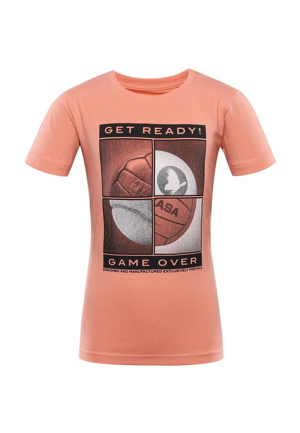 ZONE PERFECT - T-shirt Dla Dzieci Nax Loreto - Komfort i Styl w Miękkiej Bawełnie. Kolor: wielokolorowy. Materiał: bawełna. Wzór: nadruk