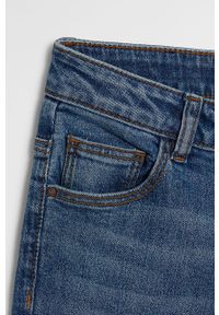 Mango Kids - Jeansy dziecięce SLIM. Okazja: na co dzień. Kolor: niebieski. Materiał: jeans. Wzór: gładki. Styl: casual #3
