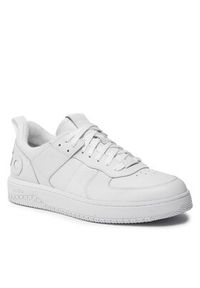 Hugo Sneakersy Kilian 50480405 10240740 01 Biały. Kolor: biały. Materiał: skóra