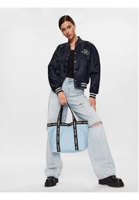 Tommy Jeans Torebka Tjw Essential Tote AW0AW14953 Błękitny. Kolor: niebieski