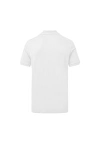 SG - Męska Koszulka Polo Signature Stretch Bez Metki. Typ kołnierza: polo. Kolor: biały