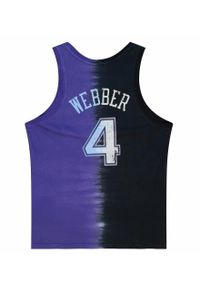 Koszulka Mitchell & Ness NBA Sacramento Kings Chris Webber Tie Dye Cotton. Kolor: fioletowy, czarny, wielokolorowy #2