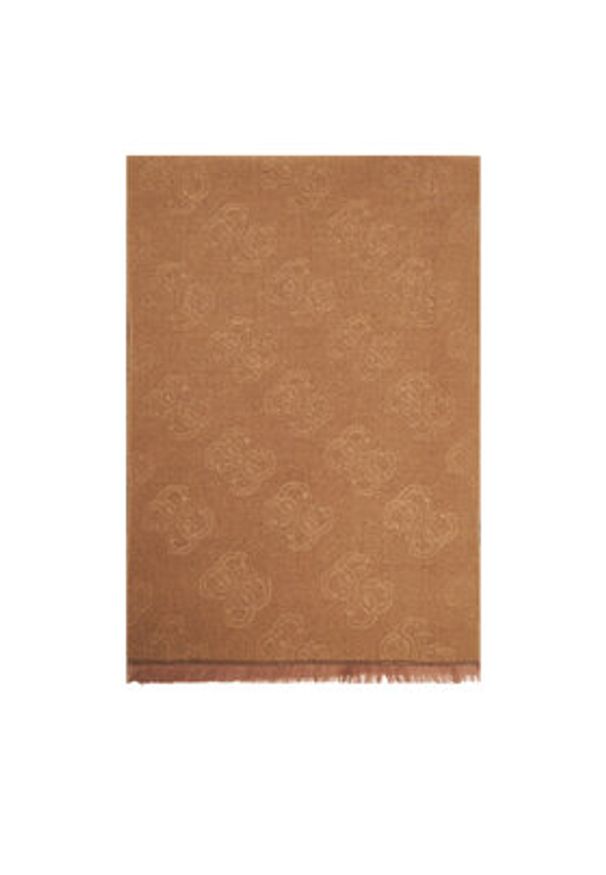 Guess Szalik AM9532 POL03 Brązowy. Kolor: brązowy. Materiał: poliester, materiał