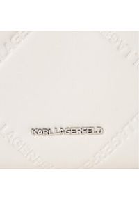 Karl Lagerfeld - KARL LAGERFELD Torebka 240W3095 Biały. Kolor: biały. Materiał: skórzane