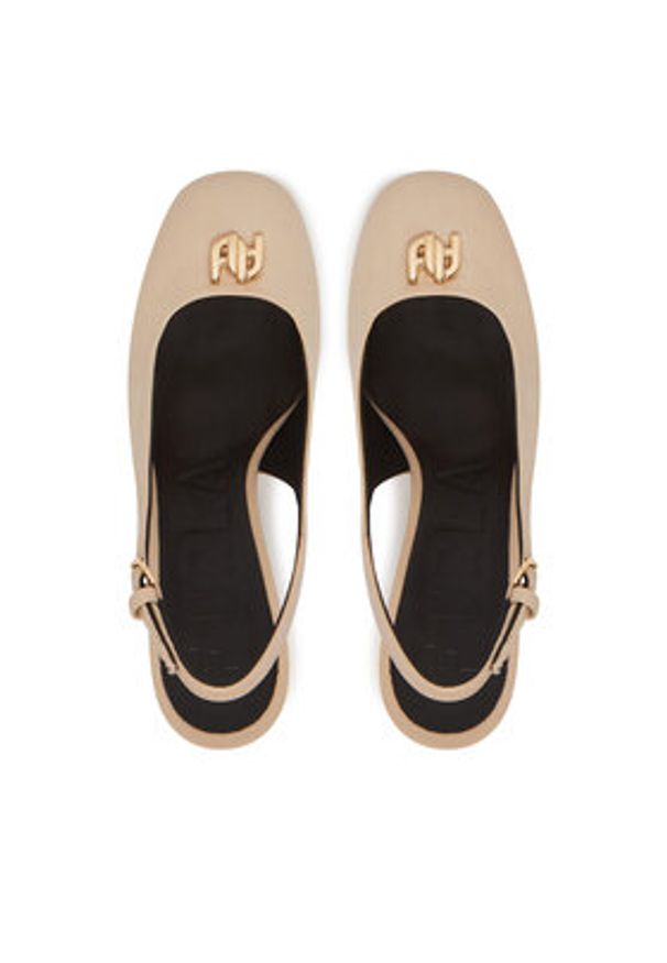 Furla Czółenka Blallet YJ43BAL-A.0496-3910S-1-007-20-AL-3900 S Beżowy. Kolor: beżowy. Materiał: skóra