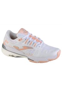 Buty Joma Slam Lady 2207 W TSLALS2207P białe. Kolor: biały. Materiał: syntetyk. Szerokość cholewki: normalna. Sport: tenis #1