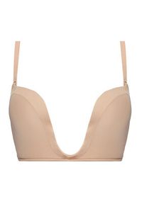 Wonderbra Biustonosz push-up WB0000J5 Beżowy. Kolor: beżowy. Materiał: syntetyk. Rodzaj stanika: push-up #2