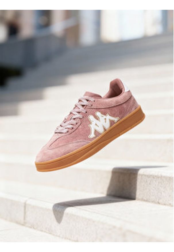 Kappa Sneakersy CEO-FC-24880H Różowy. Kolor: różowy. Materiał: zamsz, skóra