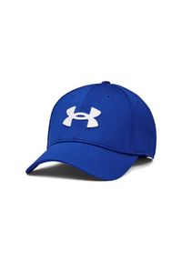 Under Armour Czapka z daszkiem Men's UA Blitzing 1376700-400 Niebieski. Kolor: niebieski. Materiał: materiał