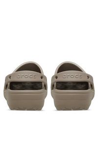 Crocs Klapki Classic Floral Cut Out Clog 210927 Brązowy. Kolor: brązowy #5