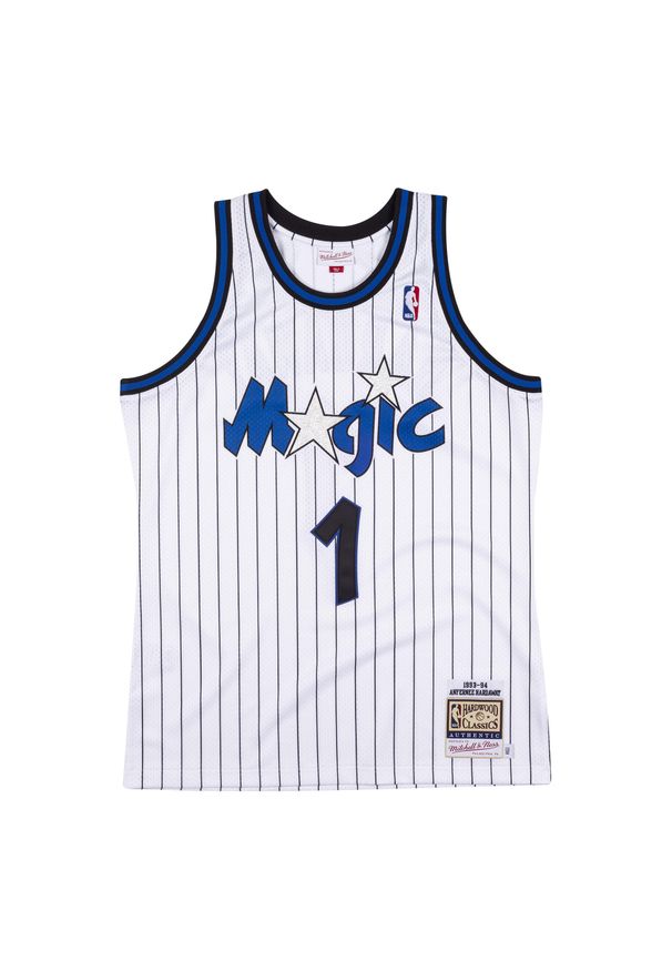 Mitchell & Ness - Autentyczna koszulka Orlando Magic 1993-94 Anfernee Hardaway. Kolor: biały. Sport: koszykówka