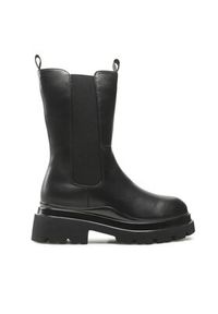 Jenny Fairy Botki WS139-01 Czarny. Kolor: czarny. Materiał: materiał #3