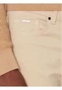 BOSS - Boss Spodnie materiałowe Daelaware3-1-20+ 50440492 Beżowy Slim Fit. Kolor: beżowy. Materiał: bawełna #3