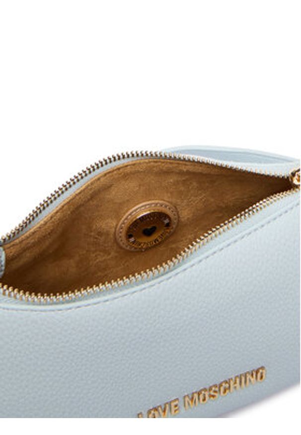 Love Moschino - LOVE MOSCHINO Torebka JC4007PP1OLB0701 Błękitny. Kolor: niebieski. Materiał: skórzane