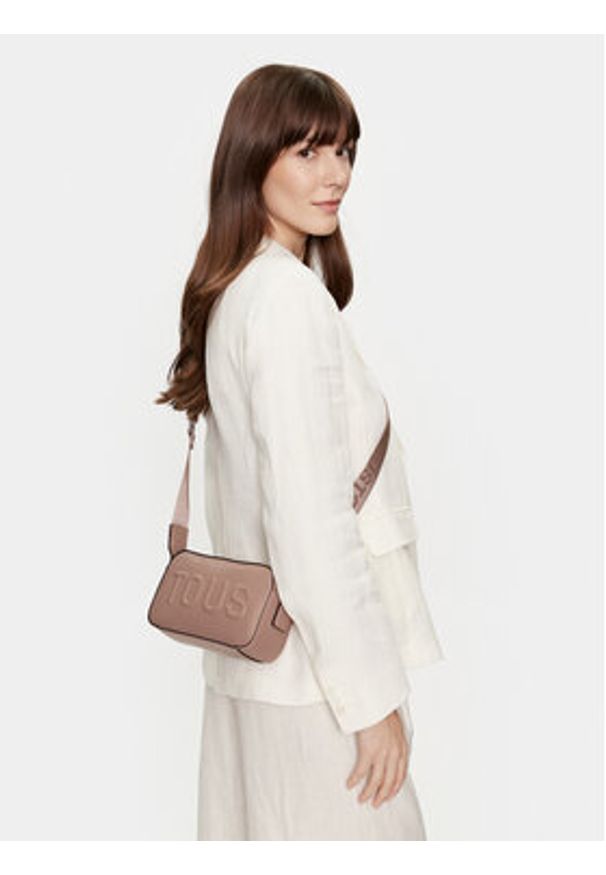 Tous - TOUS Torebka La Rue New 395910092 Różowy. Kolor: różowy. Materiał: skórzane