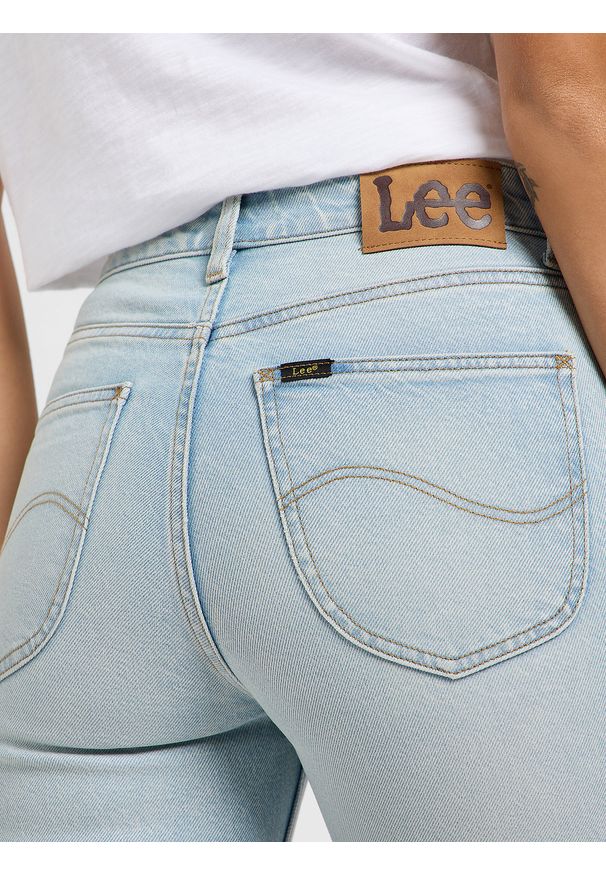 Lee - LEE DAMSKIE SPODNIE JEANSOWE LEE CAROL LIGHT RAINFALL 112363517