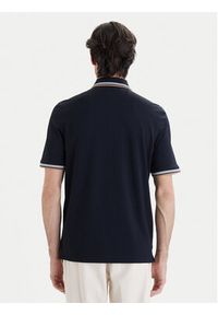 Bugatti Polo 8150-75031C Granatowy Regular Fit. Typ kołnierza: polo. Kolor: niebieski. Materiał: syntetyk, bawełna #5