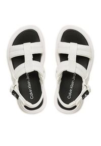 Calvin Klein Jeans Sandały Sandal V4A2-80514-1614 Biały. Kolor: biały. Materiał: skóra #6