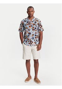United Colors of Benetton - United Colors Of Benetton Szorty materiałowe 4W3LU9014 Beżowy Regular Fit. Kolor: beżowy. Materiał: bawełna #5