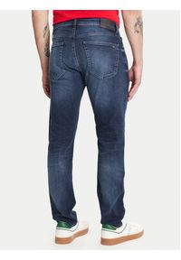 Tommy Jeans Jeansy Austin DM0DM21901 Granatowy Slim Fit. Kolor: niebieski
