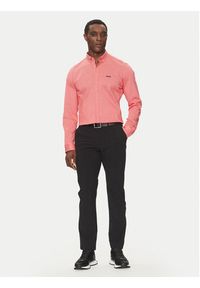 BOSS Koszula 50533163 Czerwony Regular Fit. Kolor: czerwony. Materiał: bawełna #3