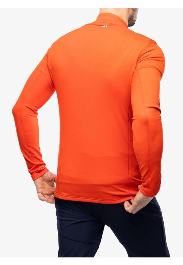 Bluza bez kaptura męska Mammut Aenergy ML Half Zip Pull. Typ kołnierza: bez kaptura. Kolor: czerwony