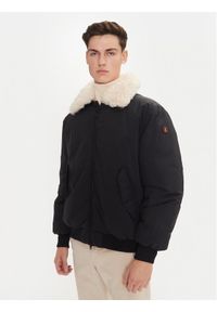 Save The Duck Kurtka bomber D31959M COFY19 Czarny Regular Fit. Kolor: czarny. Materiał: syntetyk