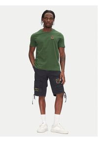 Aeronautica Militare T-Shirt 251TS2391J592 Zielony Regular Fit. Kolor: zielony. Materiał: bawełna #5
