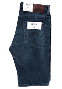 Mustang - SPODENKI MĘSKIE MUSTANG 5 POCKET SHORT DARK SCRATCHED USED 1007109 5000 582. Materiał: jeans #5