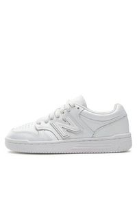 New Balance Sneakersy BB480L3W Biały. Kolor: biały. Materiał: skóra #2