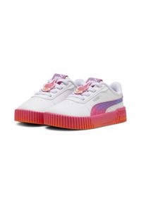 Puma - Sneakersy PUMA x TROLLS Carina 2.0 dla małych dzieci PUMA. Kolor: biały, różowy, wielokolorowy, pomarańczowy, żółty #1